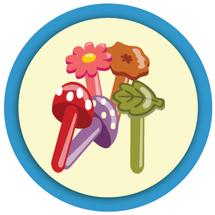 Mushroom Pegs